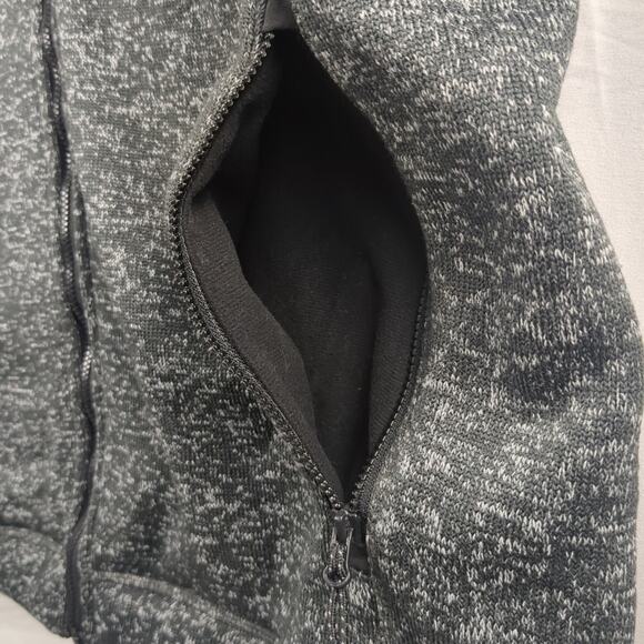 Stormtech Performance LS Full Zip Soft Heathered Grey Fleece Jacket Mens Large - Picture 10 of 16